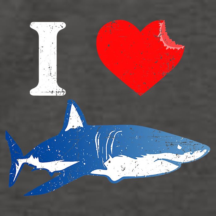 Funny Shark I Love Shark Shark Lover Shark Vector Backpack