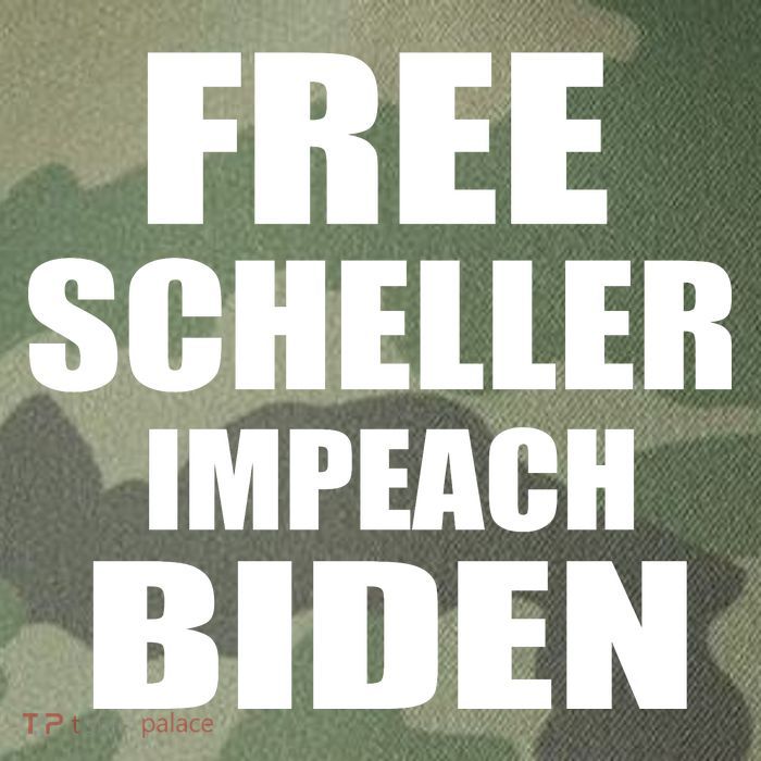 Free Scheller Impeach Biden Legacy Tie Dye Trucker Hat