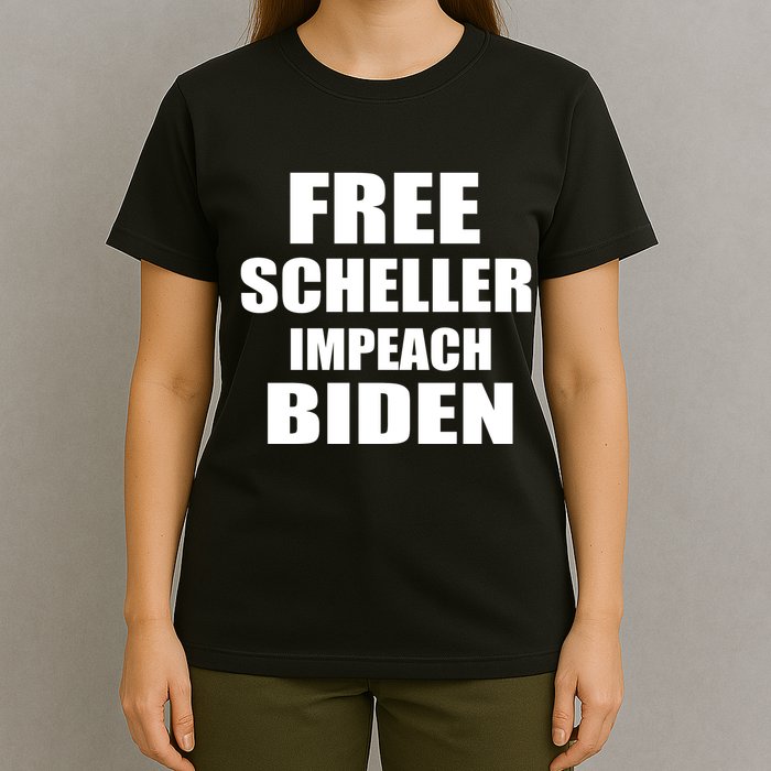 Free Scheller Impeach Biden T-Shirt