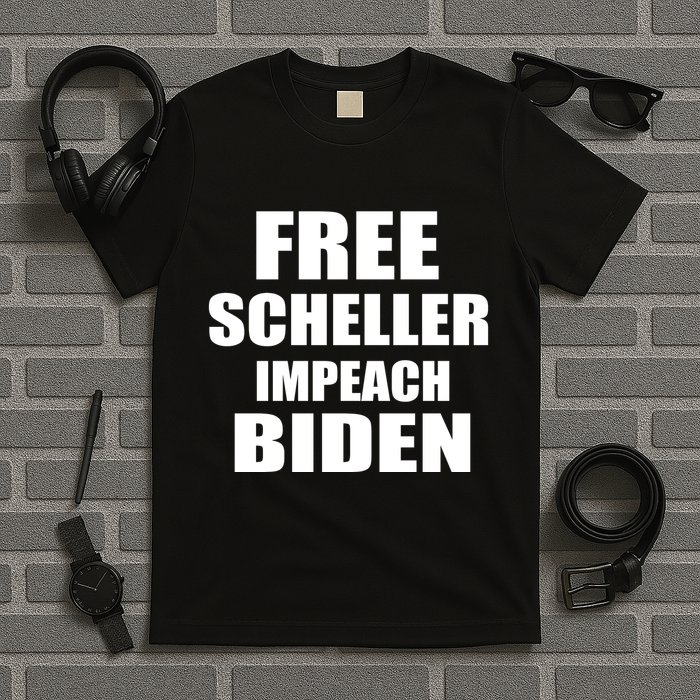 Free Scheller Impeach Biden T-Shirt