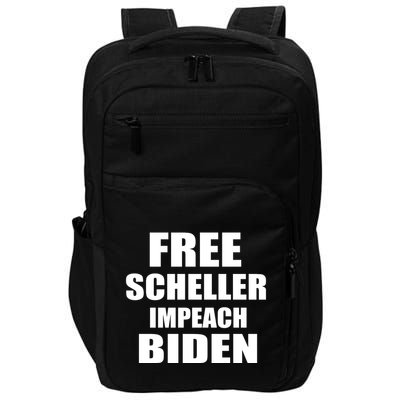 Free Scheller Impeach Biden Impact Tech Backpack