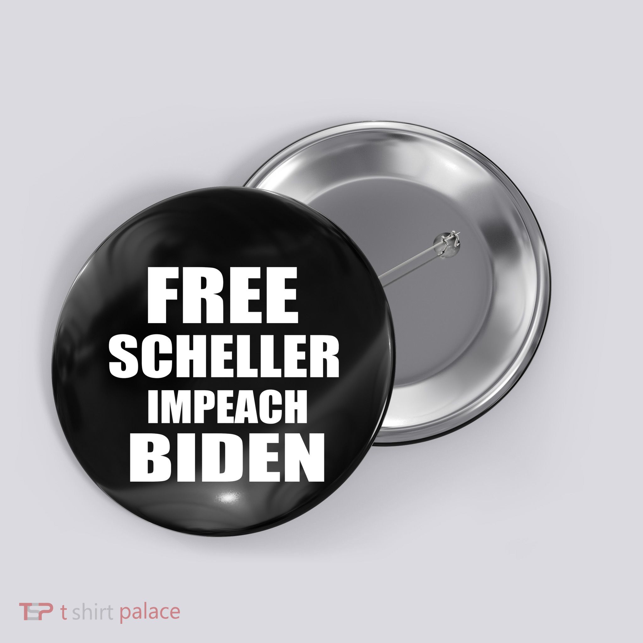 Free Scheller Impeach Biden Button