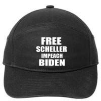Free Scheller Impeach Biden 7-Panel Snapback Hat