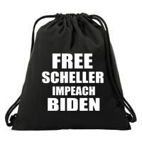 Free Scheller Impeach Biden Drawstring Bag