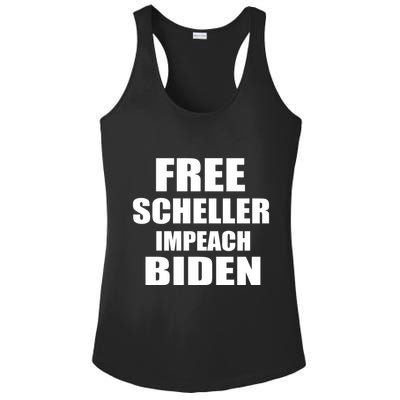 Free Scheller Impeach Biden Ladies PosiCharge Competitor Racerback Tank