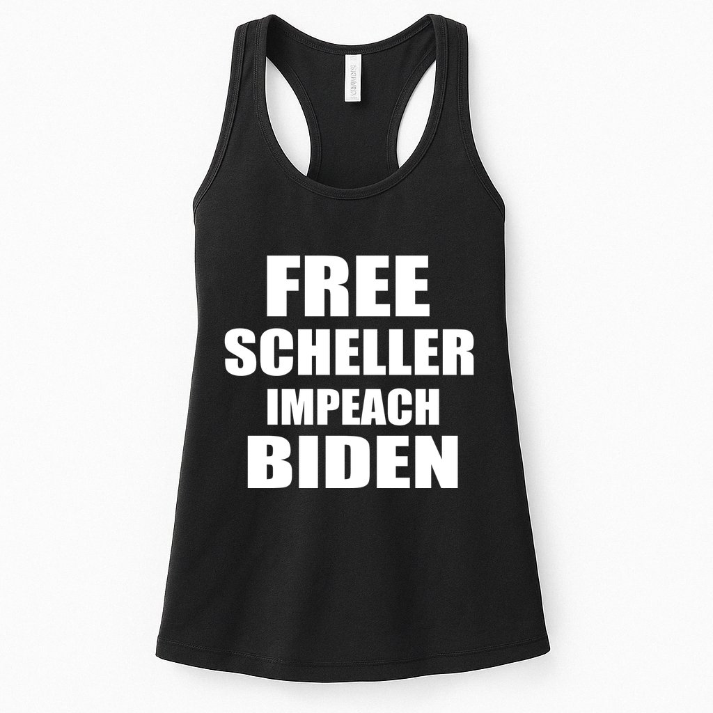 Free Scheller Impeach Biden Womens Tank Top