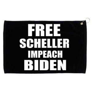 Free Scheller Impeach Biden Grommeted Golf Towel