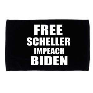 Free Scheller Impeach Biden Microfiber Hand Towel