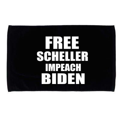 Free Scheller Impeach Biden Microfiber Hand Towel