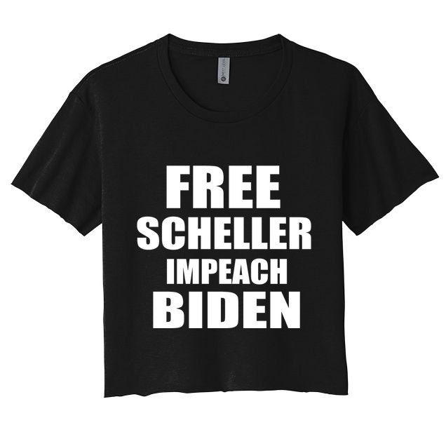 Free Scheller Impeach Biden Crop Top