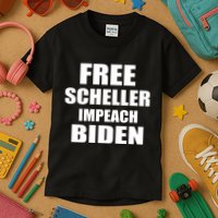 Free Scheller Impeach Biden Kids T-Shirt