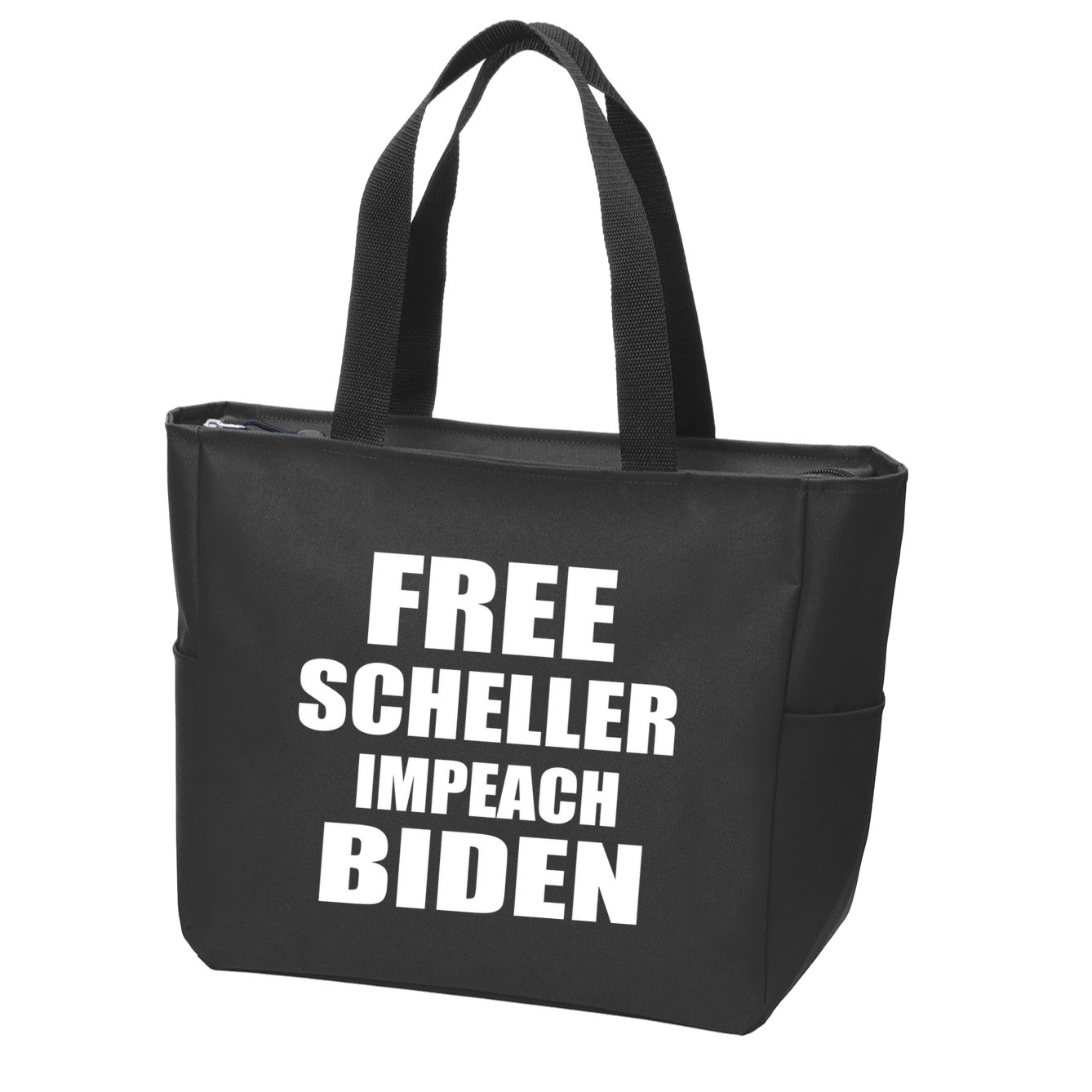 Free Scheller Impeach Biden Zip Tote Bag