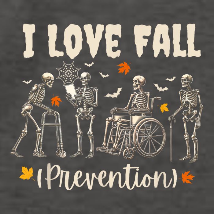 Funny Skeleton I Love Fall Prevention Fall Physical Therapy Vector Backpack