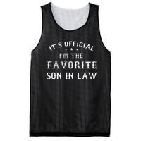 Favorite Son In Law Funny Gift From Father Mother In Law Mesh Reversible Basketball Jersey Tank