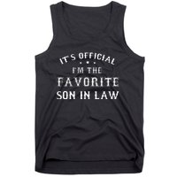 Favorite Son In Law Funny Gift From Father Mother In Law Tank Top