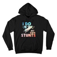 Funny Snowmobile  i do my own stunts  Art For Snow Mobile  Hoodie