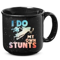 Funny Snowmobile  i do my own stunts  Art For Snow Mobile  15oz Campfire Ceramic Mug