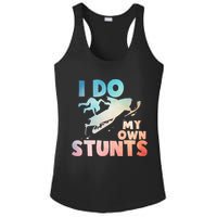Funny Snowmobile  i do my own stunts  Art For Snow Mobile  Ladies PosiCharge Competitor Racerback Tank