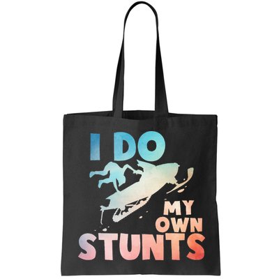 Funny Snowmobile  i do my own stunts  Art For Snow Mobile  Bag