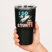 Funny Snowmobile  i do my own stunts  Art For Snow Mobile  Tumbler