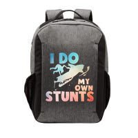 Funny Snowmobile  i do my own stunts  Art For Snow Mobile  Vector Backpack