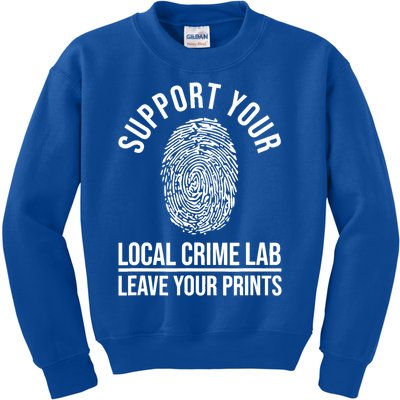 Forensic Science Investigator Cute Gift Forensic Scientist Gift Kids Sweatshirt