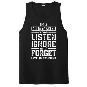 Funny Sarcastic IM A Multitasker Funny Saying PosiCharge Competitor Tank