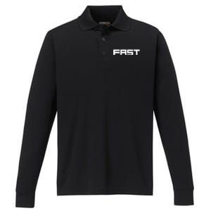 Fast Speed In Life And Business Success And Happiness Cute Gift Performance Long Sleeve Polo