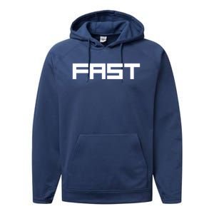 Fast Speed In Life And Business Success And Happiness Cute Gift Performance Fleece Hoodie