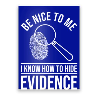 Forensic Science Investigator Gift Forensic Scientist Gift Poster