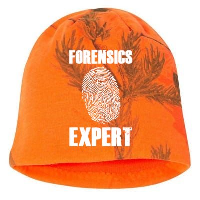 Forensic Science Investigator Funny Gift Scientist Forensics Expert Funny Gift Kati - Camo Knit Beanie