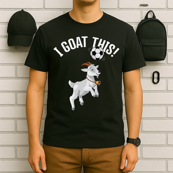 Funny Soccer I Goat this Ball for Goat Lover & Soccer Player T-Shirt