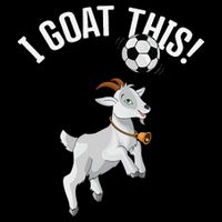 Funny Soccer I Goat this Ball for Goat Lover & Soccer Player 16 in Basic Backpack