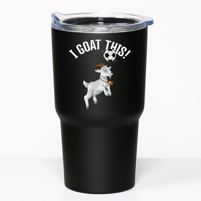 Funny Soccer I Goat this Ball for Goat Lover & Soccer Player Tumbler