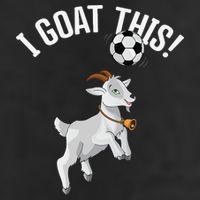 Funny Soccer I Goat this Ball for Goat Lover & Soccer Player 25L Jumbo Tote