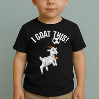 Funny Soccer I Goat this Ball for Goat Lover & Soccer Player Toddler T-Shirt