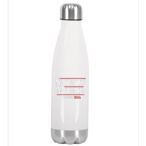 Funny Say It To My Face Kamala Harris 2024 Stainless Steel Insulated Water Bottle