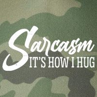 Funny Sarcasm It's How I Hug Legacy Tie Dye Trucker Hat