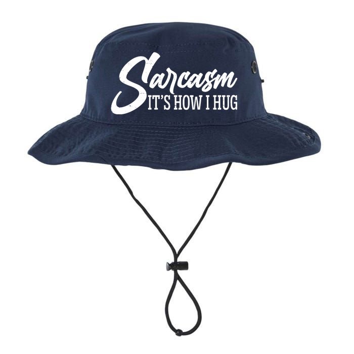 Funny Sarcasm It's How I Hug Legacy Cool Fit Booney Bucket Hat