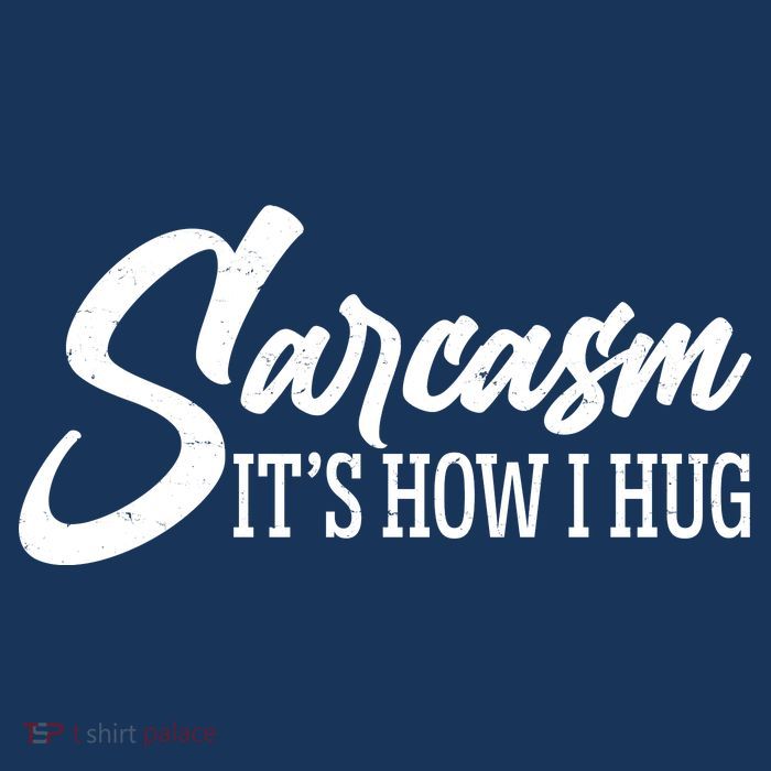 Funny Sarcasm It's How I Hug Sustainable Knit Beanie