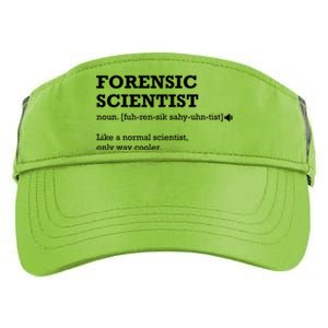 Forensic Scientisgift Idea For Forensic Scientist Adult Drive Performance Visor