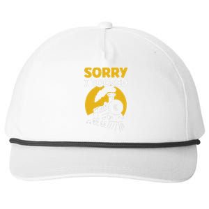 Funny Sorry I Tooted Railroad Train Lover Snapback Five-Panel Rope Hat