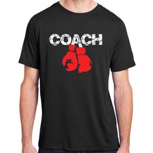 Funny Sport Instructor And Player Gift Funny Boxing Coach Adult ChromaSoft Performance T-Shirt