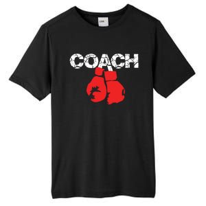 Funny Sport Instructor And Player Gift Funny Boxing Coach Tall Fusion ChromaSoft Performance T-Shirt