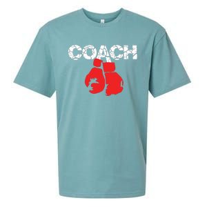 Funny Sport Instructor And Player Gift Funny Boxing Coach Sueded Cloud Jersey T-Shirt