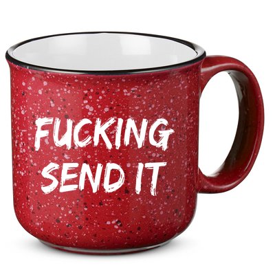 F!king Sent It 15oz Campfire Ceramic Mug