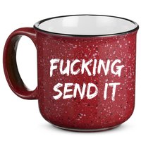 F!king Sent It 15oz Campfire Ceramic Mug
