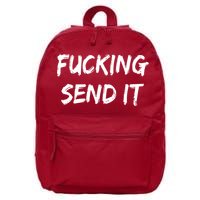 F!king Sent It 16 in Basic Backpack
