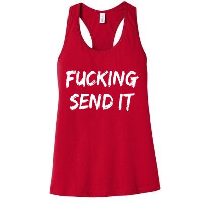 F!king Sent It Womens Tank Top