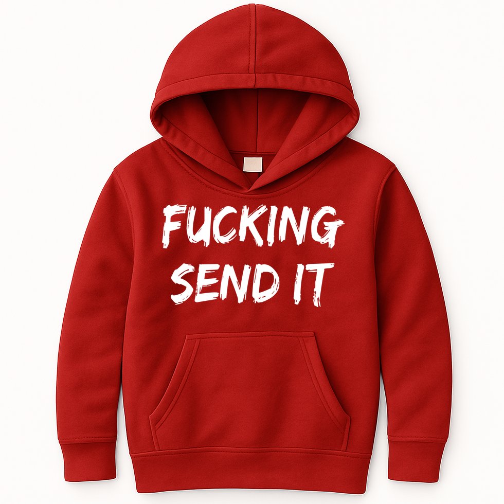 F!king Sent It Kids Hoodie